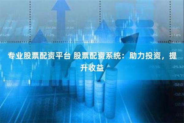 专业股票配资平台 股票配资系统：助力投资，提升收益