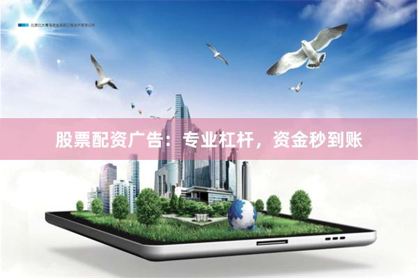 股票配资广告：专业杠杆，资金秒到账